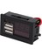 Kırmızı LED Dijital Ekran Voltmetre Mini Gerilim Ölçer Volt Test Cihazı Paneli Dc 12V Arabalar Motosikletler Araçlar Için USB 5V2A Çıkışı 12V (Yurt Dışından) 4