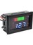 【ayak Izi】 12V-72V Araç Akü Şarj Seviyesi Göstergesi 5-15MA Su Geçirmez Olmayan LED Dijital Voltmetre Araçlar Lityum Pil Kapasitesi Ölçer (Yurt Dışından) 1