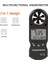 TL-300 Mini 3'ü 1 Arada Anemometre Dijital LCD Rüzgar Hızı Higrometre Termometre (Yurt Dışından) 3