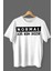 Normal Bizde Her Şey Baskılı Pamuklu Likralı T Shirt Siyah Yazılı Beyaz Clk 48 1