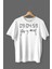 Atatürk Imza Baskılı Pamuklu Likralı T Shirt Siyah Yazılı Beyaz Clk 28 1