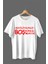 Bayiliysunuz Boş Konuşmaya Baskılı Pamuklu Likralı T Shirt Kırmızı Yazılı Beyaz CLK 158 1