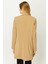 Uzun Kapak Cepli Ceket Camel 2