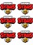 Brawl Star Logosu 6 Adet 7 x 9 cm Yenilebilir Pasta Süsü Kurabiye Cupcake Şeker Hamuru Kağıt Baskısı 1