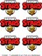 Brawl Star Logosu 6 Adet 7 x 9 cm Yenilebilir Pasta Süsü Kurabiye Cupcake Şeker Hamuru Kağıt Baskısı 2