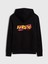 Anime Naruto Ön ve Arka Baskılı Siyah Sweatshirt Hoodie 2