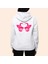 Motive Butterfly Baskılı Özel Tasarım Beyaz 3 Iplik Şardonlu Sweatshirt Hoodie 1