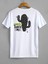 Don't Touch Me Bana Dokunma Ön Arka Baskılı Beyaz Tshirt 1