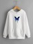 Kelebek Baskılı Sweatshirt Özel 1
