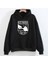 Best Frıends Cat Baskılı Siyah Sweatshirt Hoodie 1