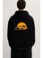 Mustang Ön Arka Baskılı Özel Tasarım Siyah Sweatshirt Hoodie 2