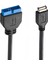 5076 USB 3.1 Type-E Male To USB 3.0 19 20 Pin Dişi Uzatma Kablosu 4