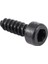 200 Adet 3mm x 10MM Konu Altıgen Başlı Akıllı Vidalar Siyah (Yurt Dışından) 3