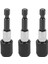 3x 1/4 Inç Darbeli Tahrik Hex Shank Hızlı Bırakma Değişim Tutucu Bit Matkap Chuck Adaptörü (Yurt Dışından) 2