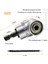 Altıgen Şaftlı Matkap Somun Sürücü Ucu Seti-3 * Manşon Çubuğu (1/4 Inç, 3/8 Inç, 1/2 Inç) 3 * Uzatma Çubuğu (60MM, 100MM, 150MM) 2 * Esnek Mil 1 * Köşe-Siyah (Yurt Dışından) 1