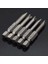 5 Adet Set Güvenlik Bit Seti Kurcalamaya Dayanıklı Tornavida Matkap Ucu Tornavida Uçları Hex Shank Manyetik U Şekilli 1/4 Inç Sürücü Uçları El (Yurt Dışından) 2