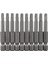 6.3mm Altıgen Şaft 4mm T20 Manyetik Uçlu Torx Tornavida Uçları 10 Adet (Yurt Dışından) 2