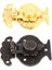 Antik Bronz Çile Mandalı Takı Ahşap Kutu Mini Dolap Toka Kilidi Dekoratif (Yurt Dışından) 4