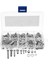 Araç Gereçleri Suleve? Mxsp4 M3/m4/m5 Paslanmaz Çelik Phillips Yuvarlak Başlı Vidalar Somunlar Pullar Çeşitler Kiti (Yurt Dışından) 1