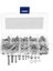 Araç Gereçleri Suleve? Mxsp4 M3/m4/m5 Paslanmaz Çelik Phillips Yuvarlak Başlı Vidalar Somunlar Pullar Çeşitler Kiti (Yurt Dışından) 2