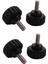 Zoroom 2 Adet M4 x 10MM Yuvarlak Başlı Vida Kelebek Vidalar Tırtıllı Sıkma Topuzu 2 Adet (Yurt Dışından) 2