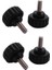 Zoroom 2 Adet M4 x 10MM Yuvarlak Başlı Vida Kelebek Vidalar Tırtıllı Sıkma Topuzu 2 Adet (Yurt Dışından) 4