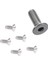 100 Adet Altıgen Havşa Düz Cıvata Vidalar M2X5MM ve 50 Adet Havşa Vidalar Altıgen Anahtar Cıvatalar M4 x 12MM (Yurt Dışından) 2