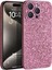 Apple iPhone 14 Pro Kılıf Bling Rhinestones Pembe 1