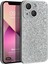 Apple iPhone 14 Plus Kılıf Bling Rhinestones Gümüş 1