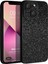 Apple iPhone 14 Kılıf Bling Rhinestones Siyah 1