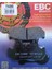 FA069 1982-1983 Honda Goldwing Gl 1100 Uyumlu Arka Fren Balatası Organik Balata 2