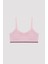 Kız Çocuk Açık Pembe Seamless Crop üst 1