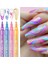 Glitter Metallic Color Nail Art Graffiti Kalem Seti 12 Adet(55334-01) 2