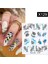 Su Transferli Nail Art Sticker X129 (53622-5) 2