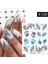 Su Transferli Nail Art Sticker X129 (53622-5) 3