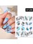 Su Transferli Nail Art Sticker X129 (53622-5) 5