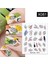 Su Transferli Nail Art Sticker X081 (52340-1) 1