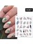 Su Transferli Nail Art Sticker X081 (52340-1) 2