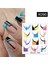 Su Transferli Nail Art Sticker X090 (52340-10) 1