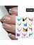 Su Transferli Nail Art Sticker X090 (52340-10) 3