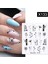 Su Transferli Nail Art Sticker X133 (53622-9) 3