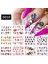 Su Transferli Nail Art Sticker D010 (52377-2) 1