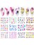 Su Transferli Nail Art Sticker D012 (52377-4) 1