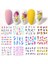 Su Transferli Nail Art Sticker D012 (52377-4) 2