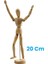 Ahşap Model Manken Eskiz Mankeni 20 cm 3