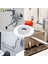 Mutfak Flanş Yuvarlak Kapak Dayanıklı Su Borusu Duvar Kapakları Banyo Duş Musluk Aksesuarları Paslanmaz Çelik Musluk Dekoratif Kapak Güzelleştirin Duvar Boru Kapakları / (Yurt Dışından) 5