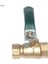 Ağır Hizmet Tipi Pirinç Küresel Vana Kapatma Anahtarı, 1/4 '' Veya 3/8 '' Npt Dişli Boru Bağlantı Elemanı - Dişi - Dişi Yeşil, 1/4 (Yurt Dışından) 2