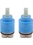 2x Mavi Fildişi Plastik 35MM Çaplı Musluk Musluk Kartuş Vanası (Yurt Dışından) 1