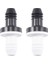 Adet 3/8 Inç 10MM Inline Abs Tek Yönlü Su Geri Dönüşsüz Çek Valf Yakıt Gaz Hava Için (Yurt Dışından) 3