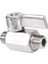 Xhhdqes 316 Paslanmaz Küresel Vana - 1/4 Inç Npt Dişli Erkek Küçük Mini Küresel Vana (1/4 Inç Erkek ve Erkek) (Yurt Dışından) 4